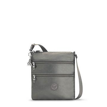 Kipling Keiko Metallic Crossbody Mini Tassen Grijs | NL 1883DF